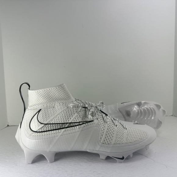 Nike Vapor Edge 360 Untouchable Mid White Metallic Silver Black FQ0235-102 - Picture 5 of 11